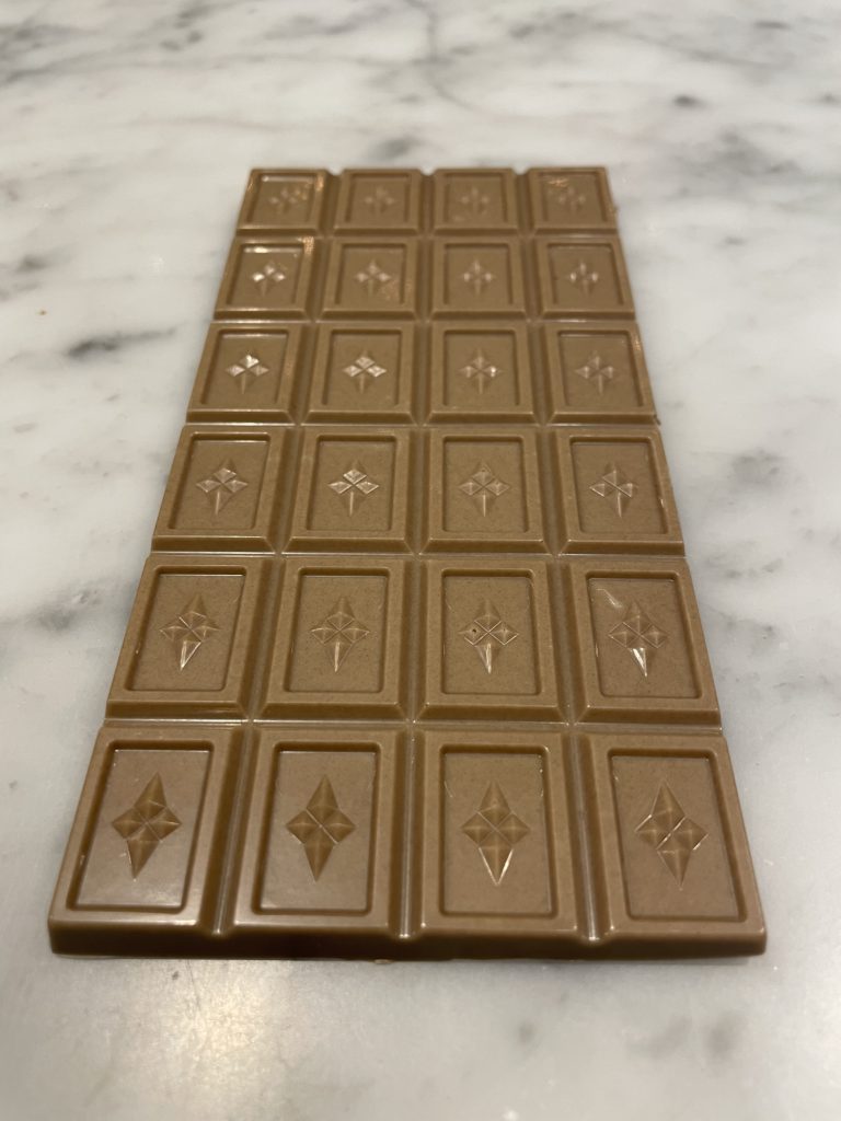 White chocolate with beer fermented vanilla bean Somerville Chocolate